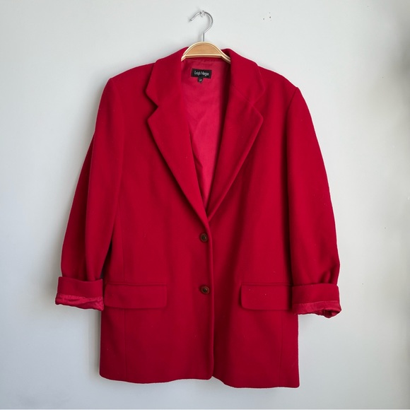 Cashmere/Wool Oversized Vintage Blazer - Picture 5 of 11